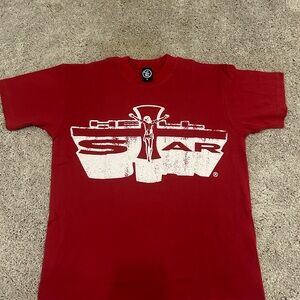 Mens Hellstar Tee Red (Never Worn, But Tried On) Size M